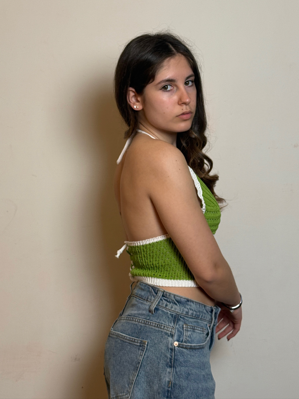 Top Crochet Bicolore - Ivy