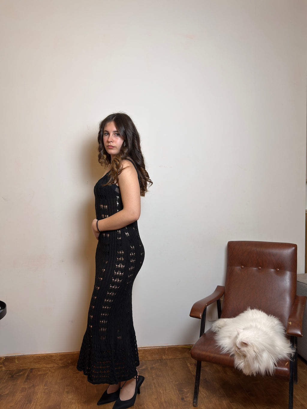 Abito Sélene - Midi in Crochet