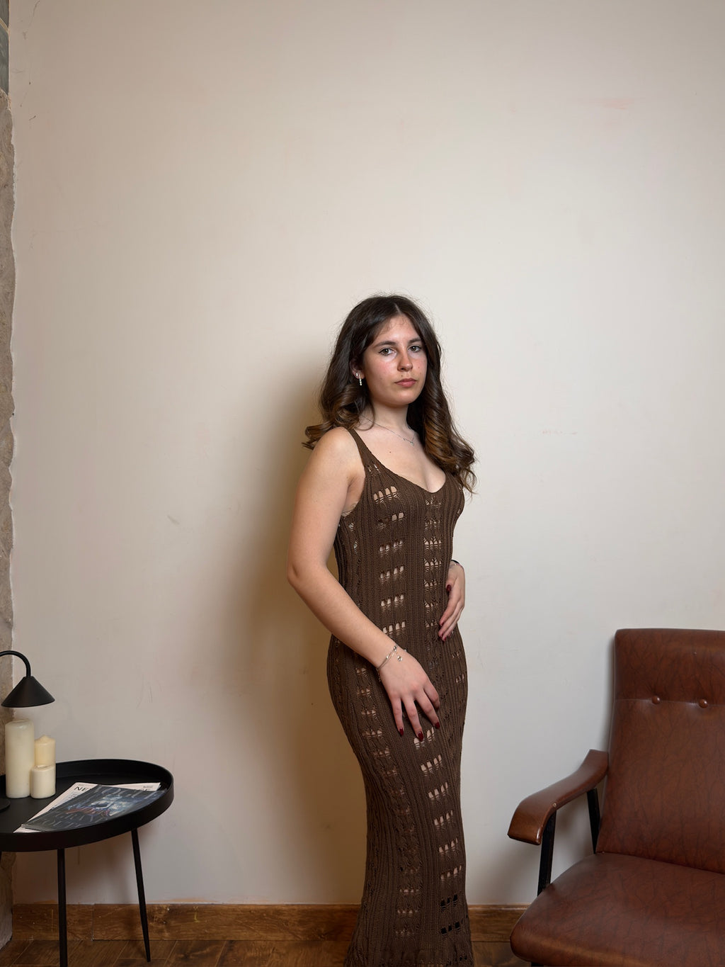 Abito Sélene - Midi in Crochet