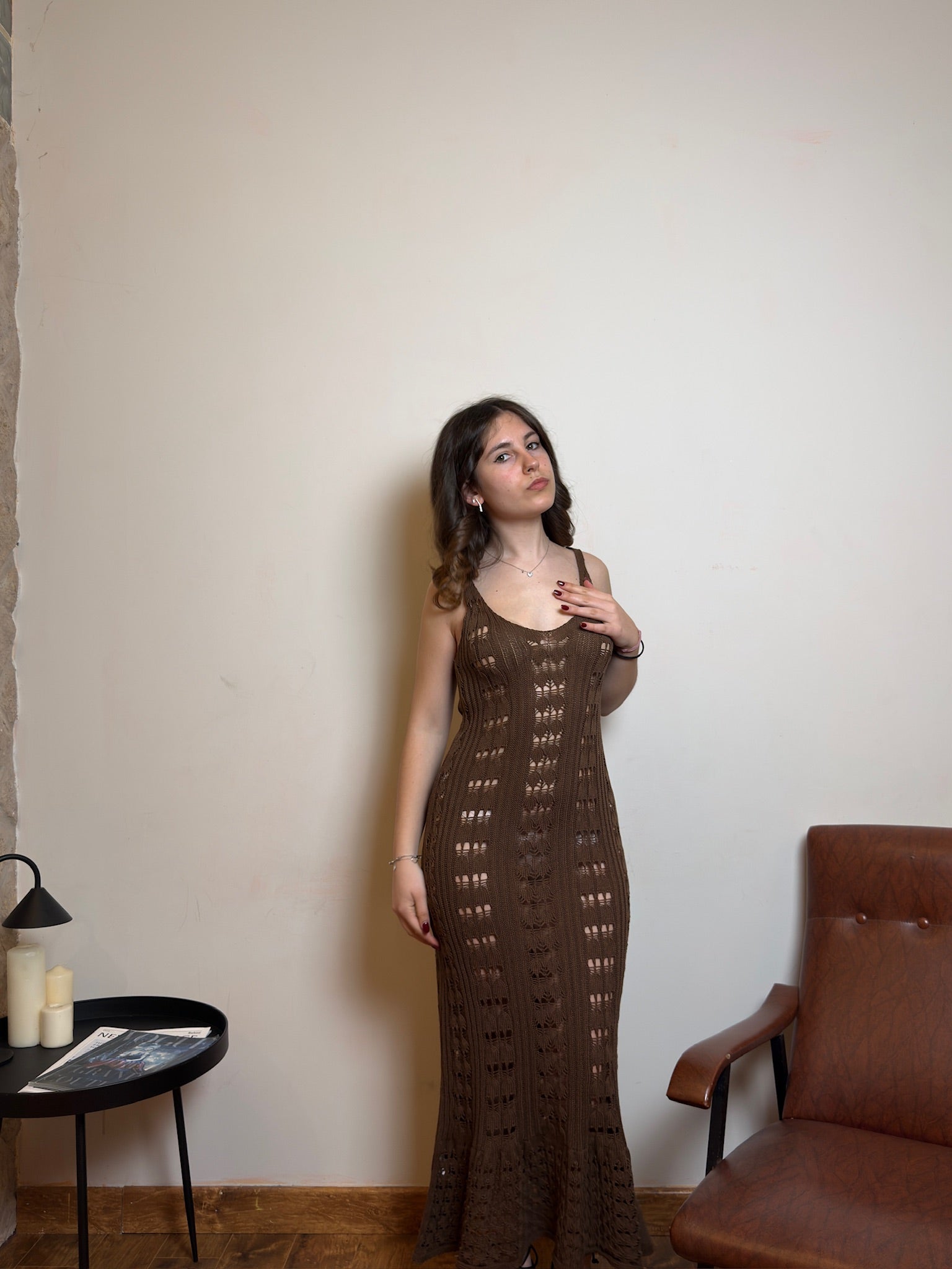 Abito Sélene - Midi in Crochet