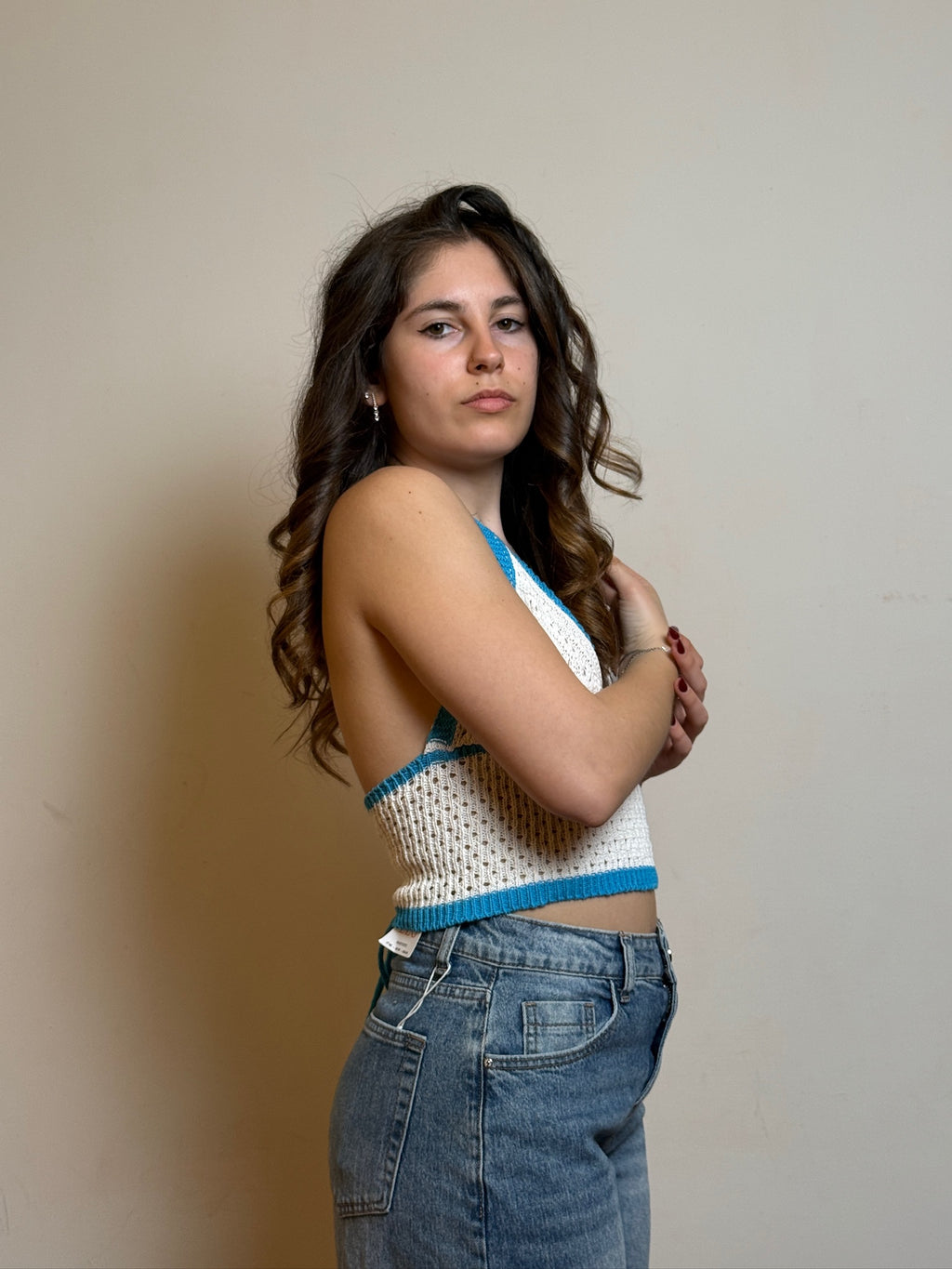 Top Crochet Bicolore - Ivy