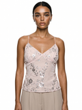 Top ricamato con perline - TheDepot
