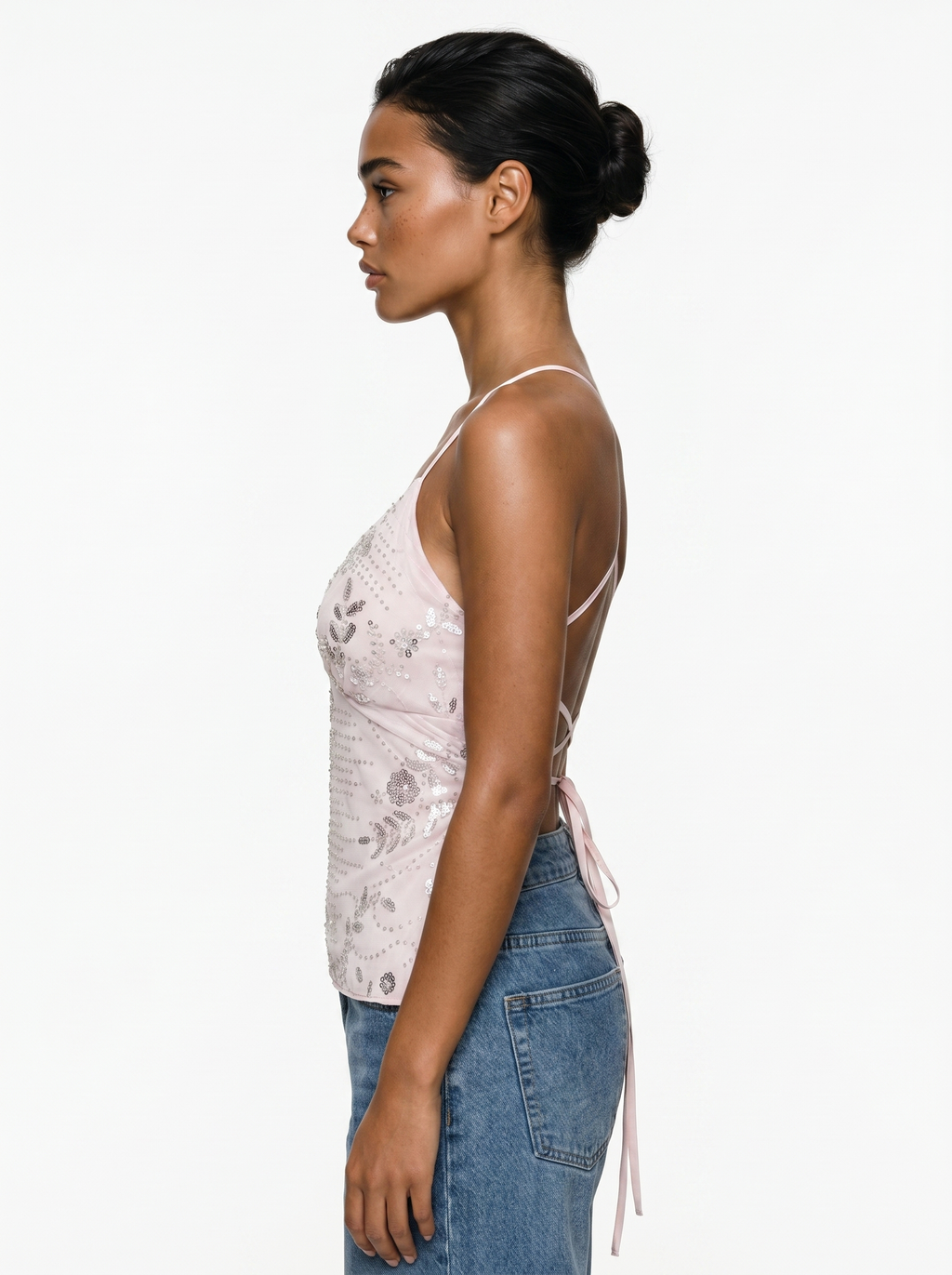 Top ricamato con perline - TheDepot