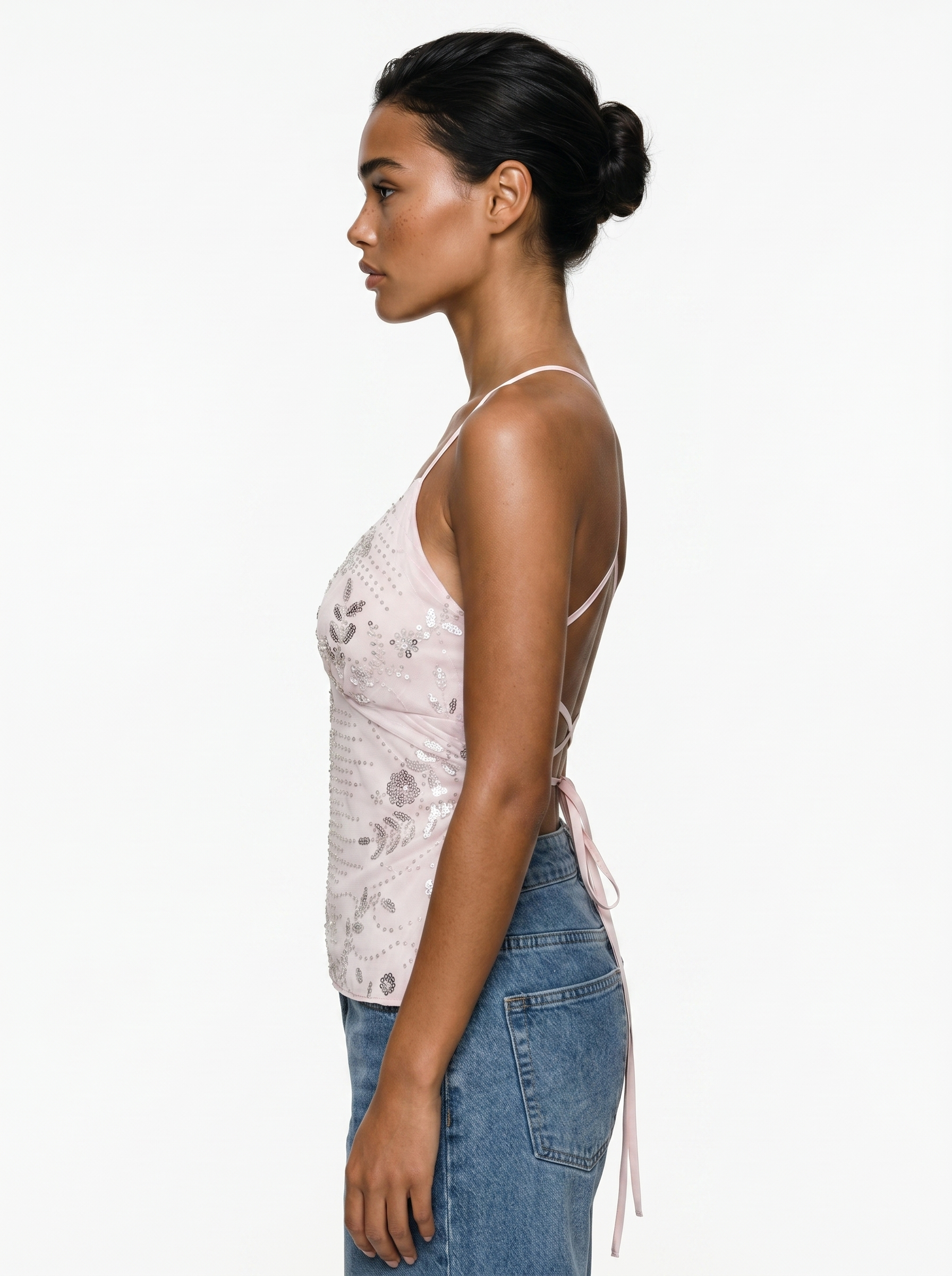 Top ricamato con perline - TheDepot