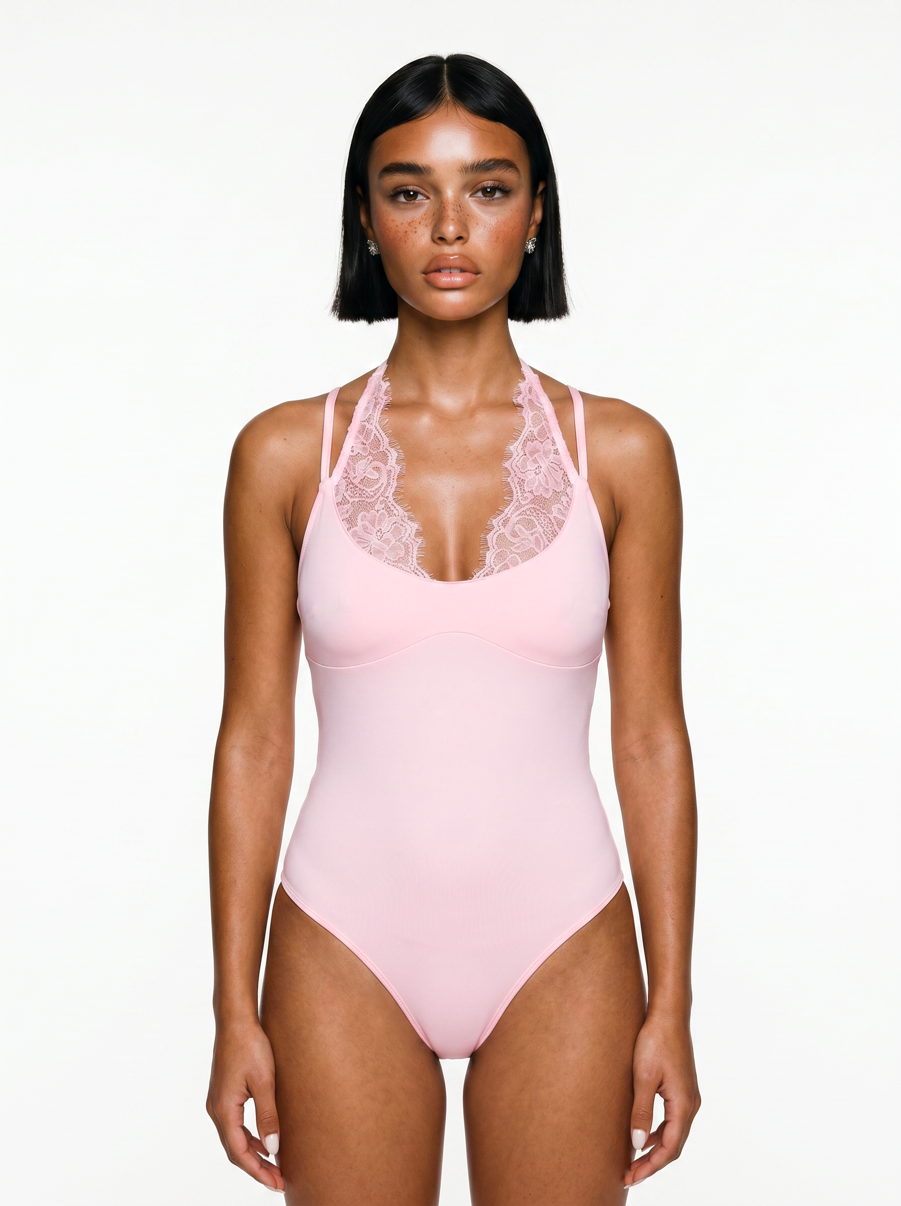 Petal Body — Bodysuit Pizzo Floreale